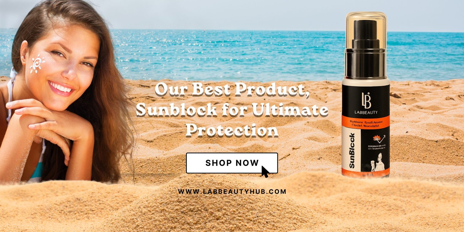 Home grey elegant new skincare product banner