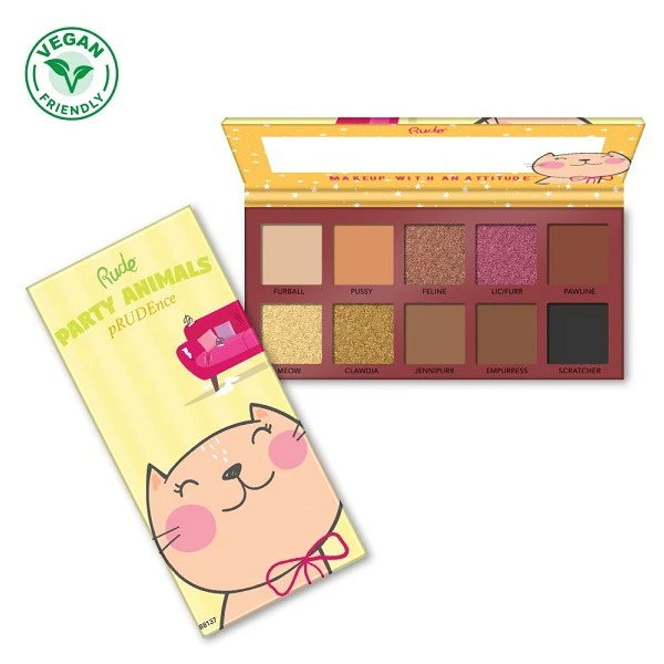 rude party animals 10 eyeshadow palette