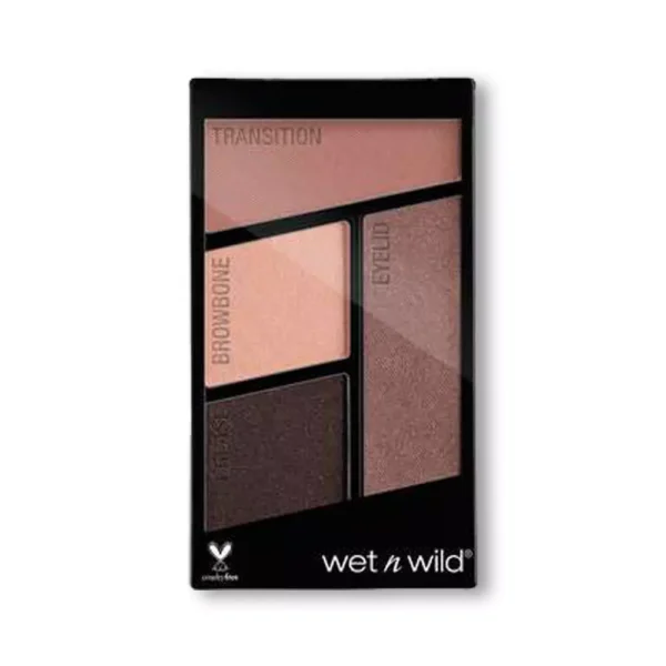 wet n wild color icon eyeshadow quad — petalette
