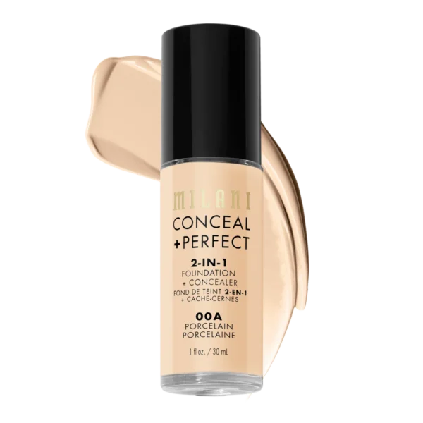 milani conceal + perfect 2 in 1 foundation + concealer