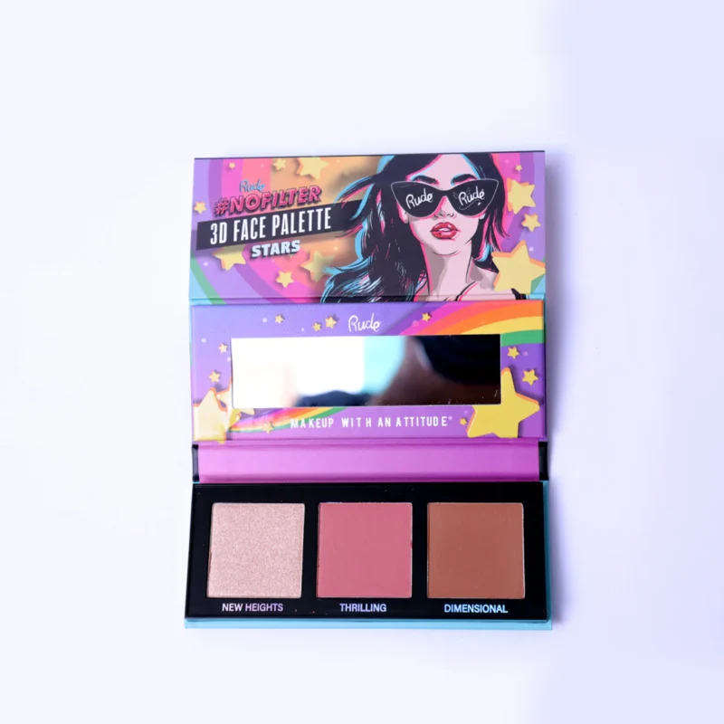 3d face palette for sculpted glow