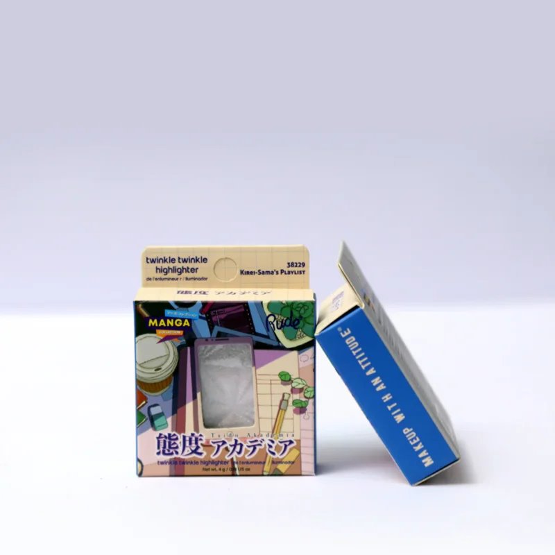 manga inspired highlighter for radiant anime glow