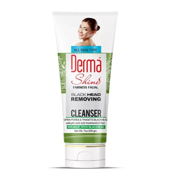 derma shine blackhead cleanser (200g)