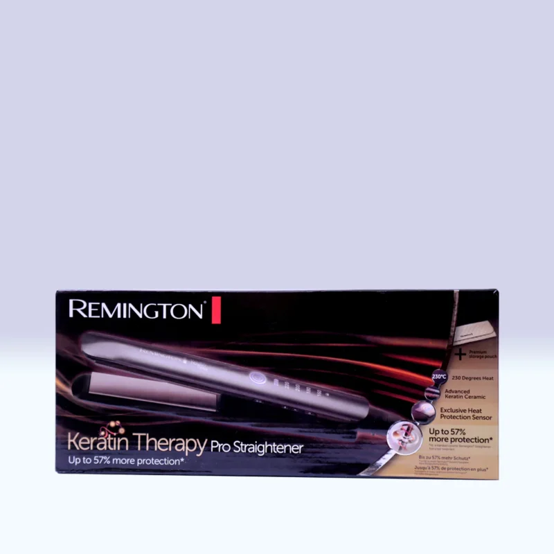 keratin hair straightener protects, smooths, shines effortlessly