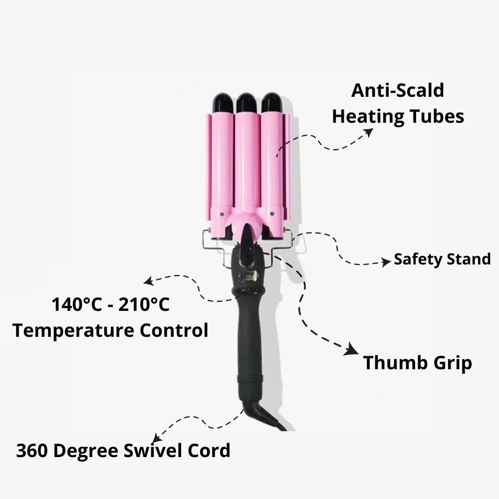 wavell 3 barrel ceramic waver 32 mm, wavell 3 barrel ceramic waver 32 mm,