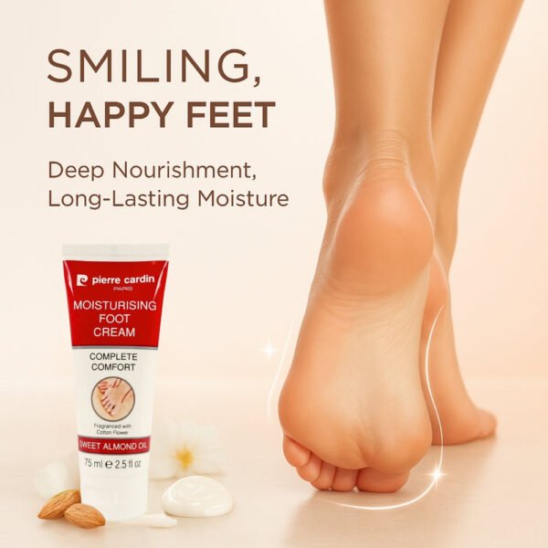 pierre cardin paris moisturising foot cream