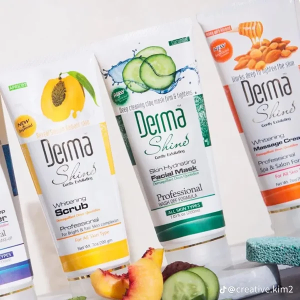derma shine whitening / fruit facial kit