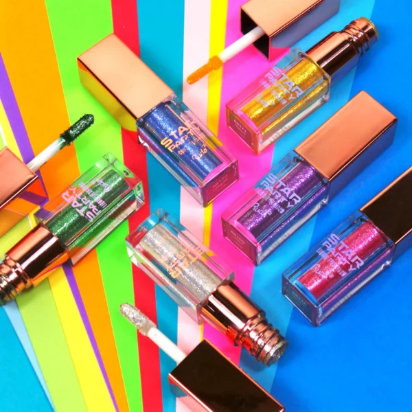 rude star party liquid glitter eyeshadow