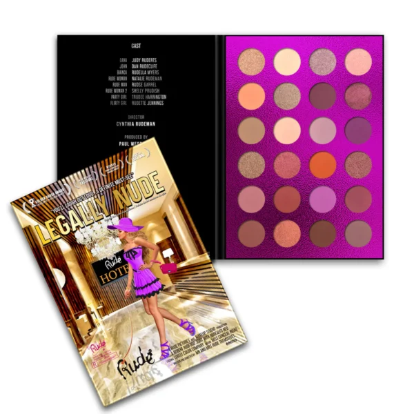 rude legally nude – 24 eyeshadow palette