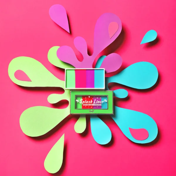 rude splash liner water activated split cake – space dust