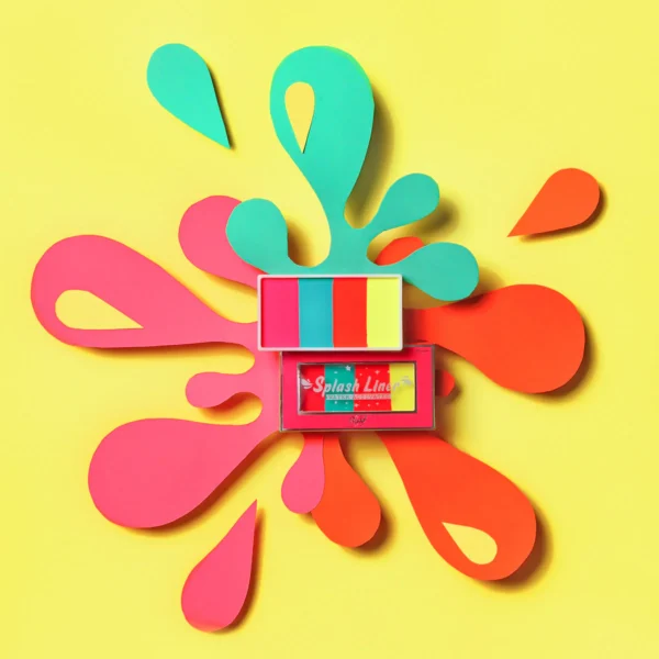 rude splash liner water activated split cake – space dust