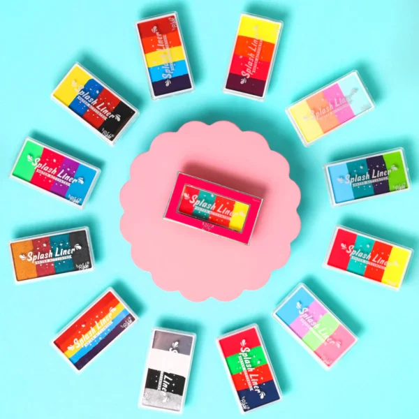 rude splash liner water activated split cake – space dust