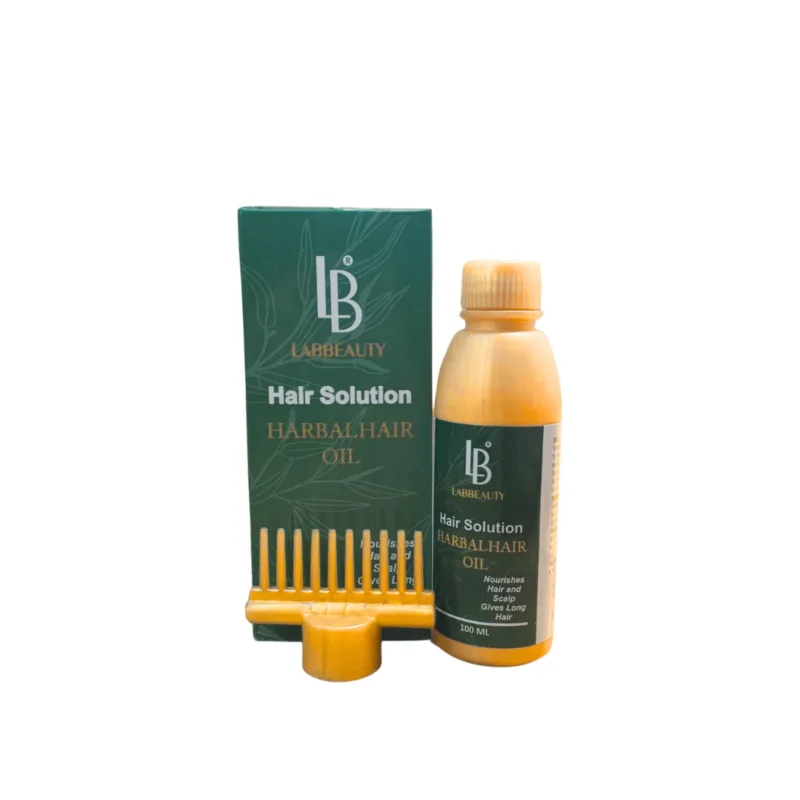 lab beauty hair oil – 100% natural nourishing formula for strong, shiny & healthy hair