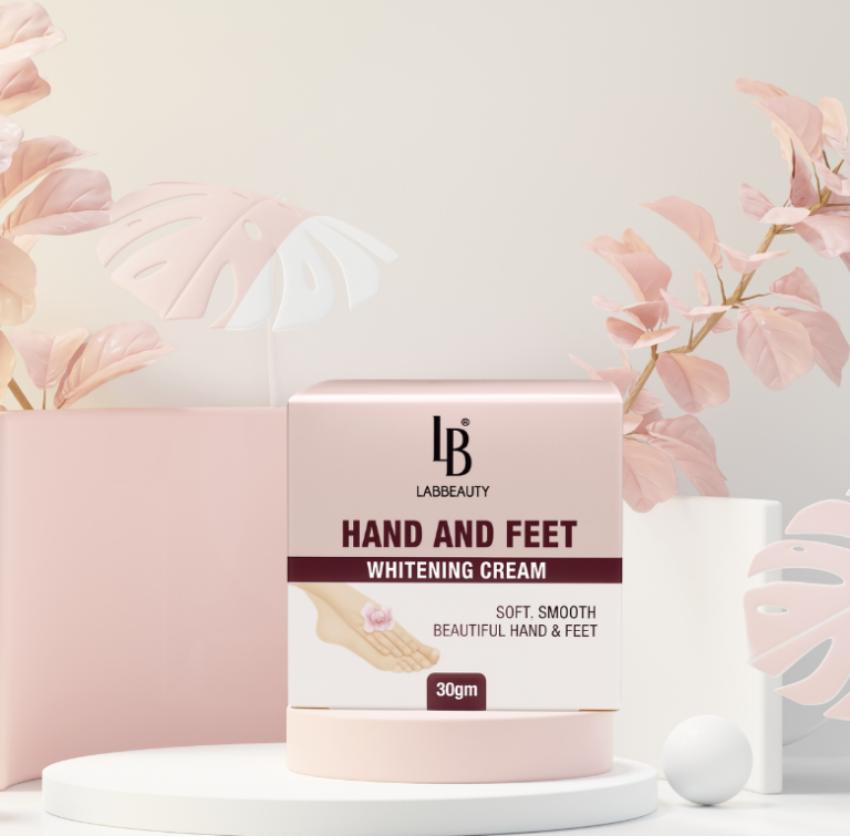 lab beauty herbal hand & foot whitening cream