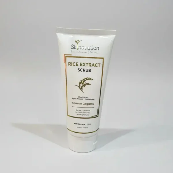 skinovation rice extract scrub – 150ml