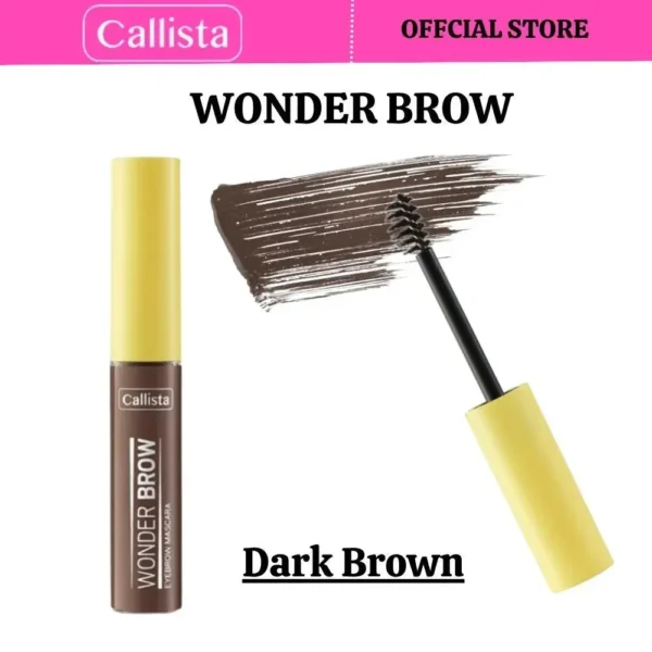 callista wonder brow eyebrow mascara – naturally defined, fuller looking brows