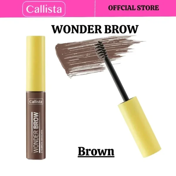 callista wonder brow eyebrow mascara – naturally defined, fuller looking brows