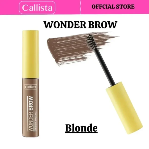 callista wonder brow eyebrow mascara – naturally defined, fuller looking brows