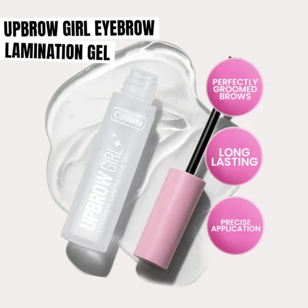callista upbrow girl eyebrow lamination gel – long lasting lift & sculpted brows