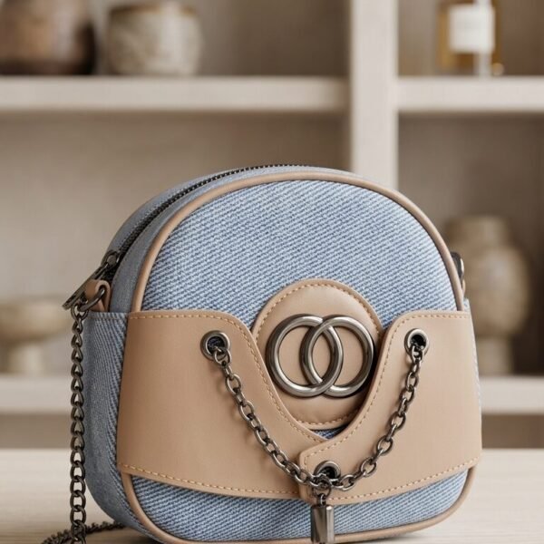 product title luxury circular mini acrylic bag – beaded monogram statement clutch with satin pouch