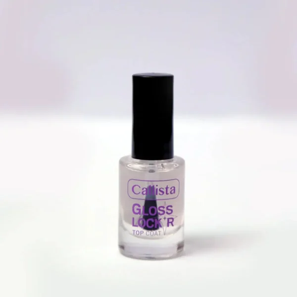 glossy nail top coat for lasting shine