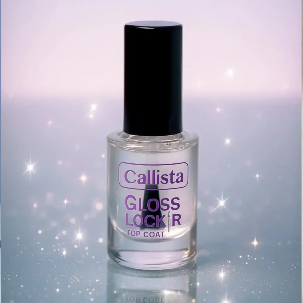 glossy nail top coat for lasting shine
