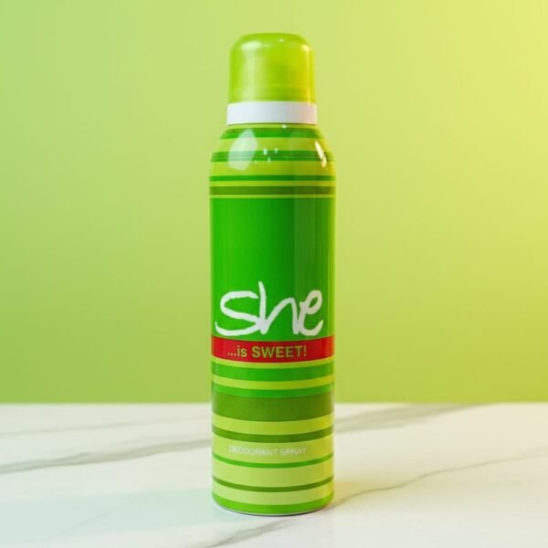 she... is sweet! deodorant body spray for women (150ml)