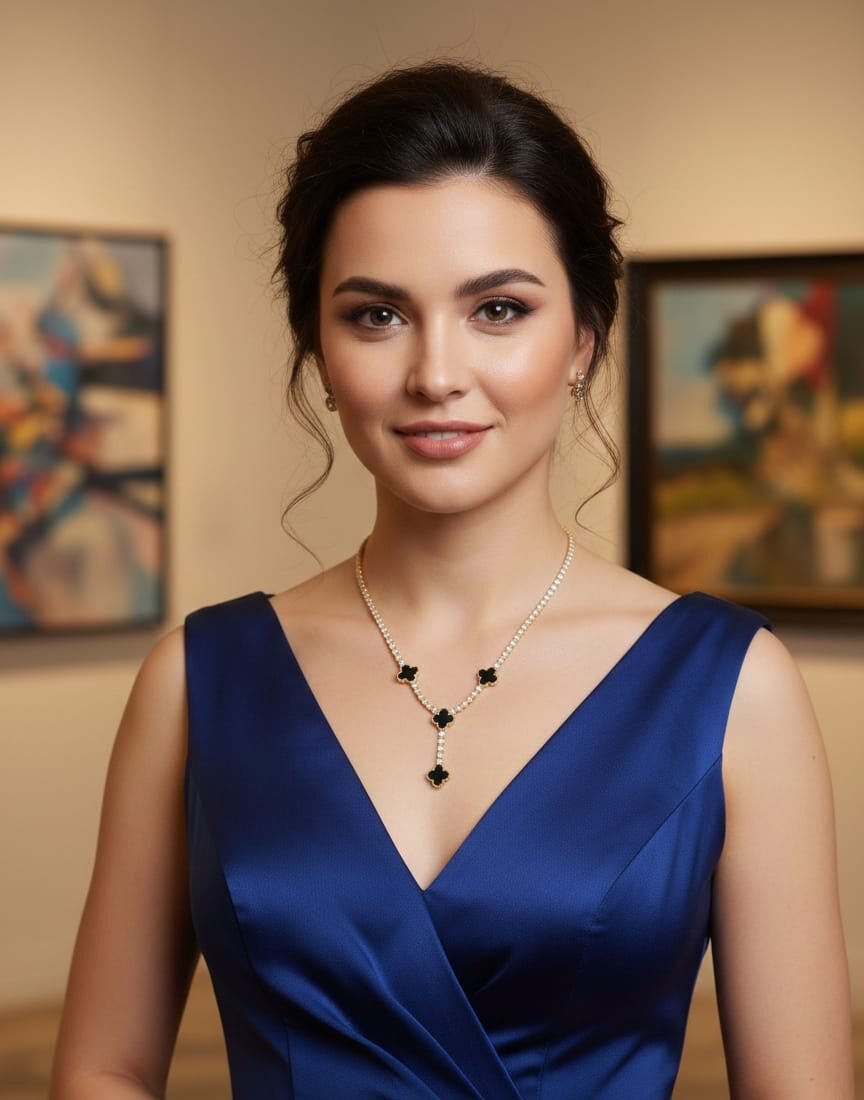 elegant black clover tennis necklace – gold plated luxury zirconia chain elegant black clover tennis necklace – gold plated luxury zirconia chain