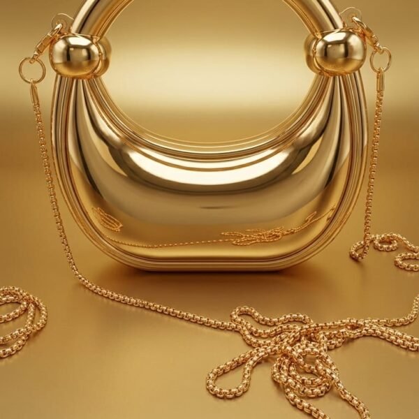 luxury two tone top handle bag – cream & tan crossbody purse with gold monogram logo