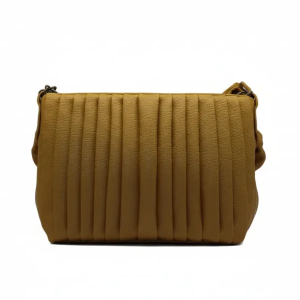 vegan leather crossbody bag – chic vertical quilted shoulder bag