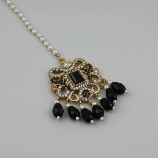 black kashees style jhumke earrings – traditional party wear