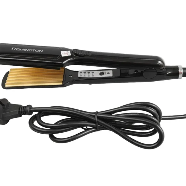 remington pro sleek & curl hair straightener rm 444w | 2 in 1 straightener & curler 950°f