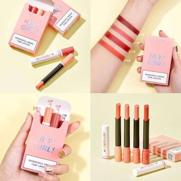 hang fang mini lipsticks 1 in 6 – long lasting mini lipstick set