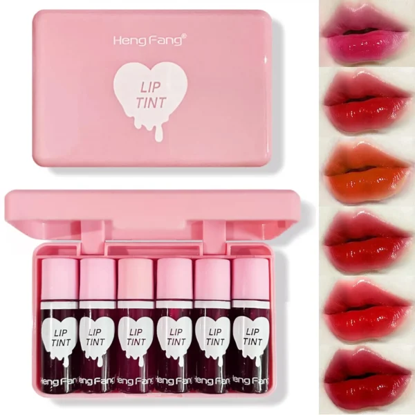 hang fang mini lip tint set – long lasting waterproof lip & cheek tint