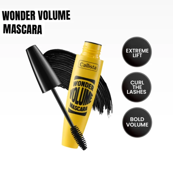 callista wonder volume mascara – intense volume & bold lash definition